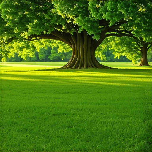 The trick to growing grass in deep shade