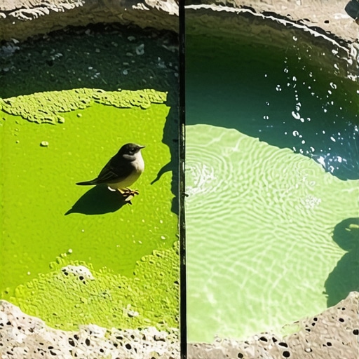 Why Your Birdbath Is Growing Algae and How to Stop It